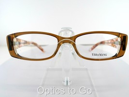 VERA WANG V 097 BROWN 51-17-139 LADIES PETITE Eyeglass Frame - £20.80 GBP