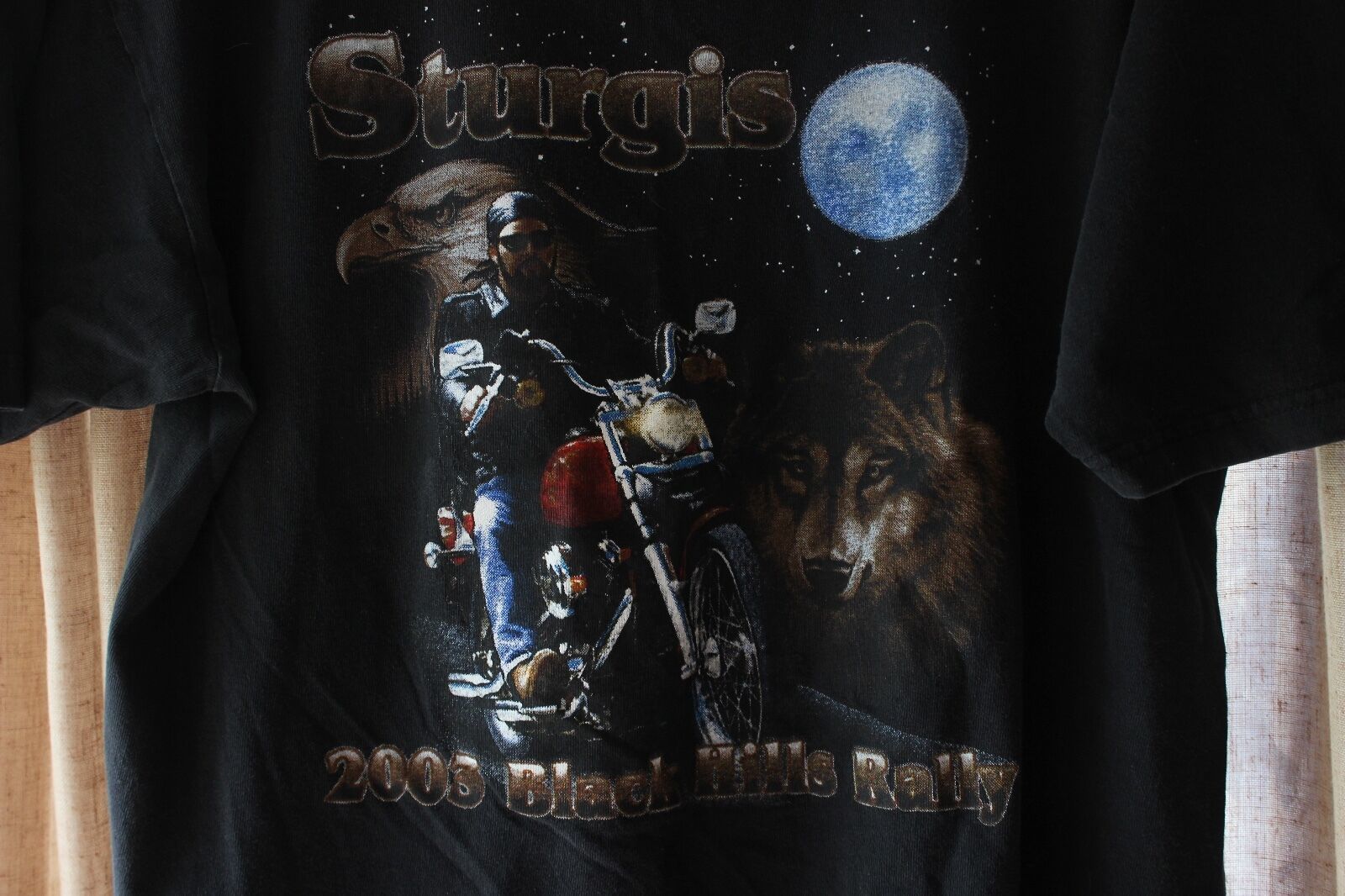 Primary image for Surges Black Hills Rally 2003 Motorcycle Shirt M