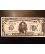 Reproduction United States $5 Bill Federal Reserve Note Dallas 1928 Five... - £3.18 GBP