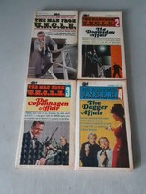 The Man From U.N.C.L.E. Book Lot #1-4 (Paperback, 1965) Good, TV - £11.82 GBP
