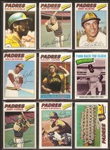 1977 Topps San Diego Padres Team Lot 22 diff Dave Winfield Bobby Valentine + - £5.45 GBP