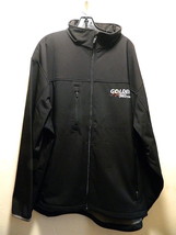 Soft Shell Jacket Tri Mountain 6400 Flight Water &amp; Wind Resist Zip 3XL Black Nwt - £47.58 GBP