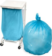 25 Blue Soiled Linen Liners 30 x 36 1.25 Mil Blue Trash Bags - $26.77