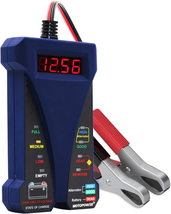 MOTOPOWER MP0514B 12V Digital Battery Tester Voltmeter and Charging Syst... - $24.75