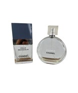 Chanel Perfume Lot 2 Empty Bottles Chance eau de parfum 3.4 Oz + Pour Mo... - £21.44 GBP