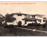 Summer Home of Abbott Graves Kennebunkport Maine ME UNP DB Postcard H30 - $3.91