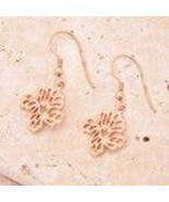 February Iris Birth Month Flower Jewelry Set - Necklace &amp; Earrings - $34.65