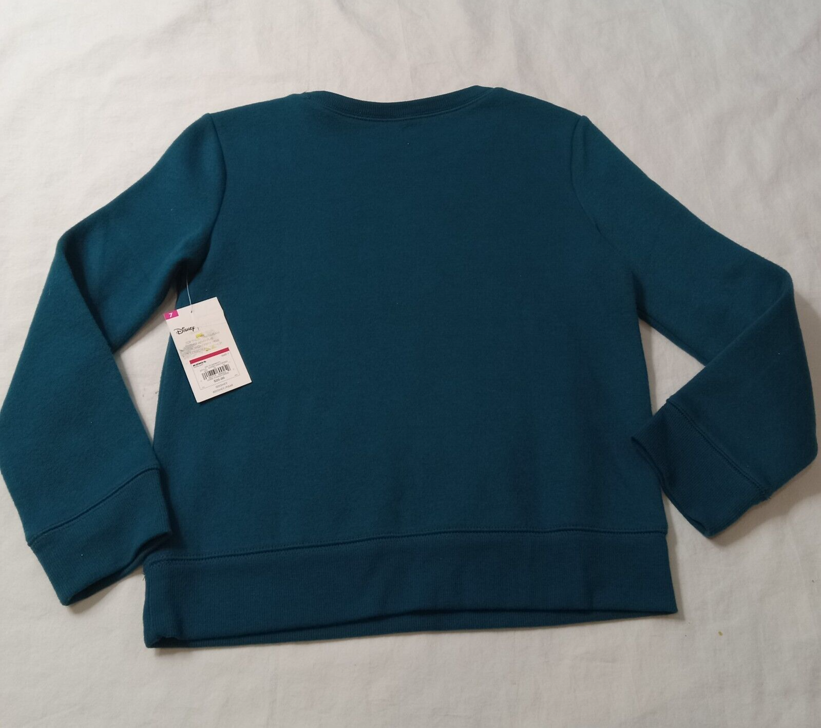 Disney Jumping Beans Girls Youth Size 7 Aqua Green Elsa w The Nokk Sweatshirt - $13.85