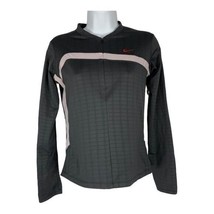 Nike Women&#39;s Dri-Fit 1/4 Zip Long Sleeved Activewear Top Size Small - £17.91 GBP