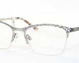 TITAN 4448-3 Silver Grey /Cream UNIQUE RARE EYEGLASSES GLASSES FRAME 54-... - $96.72