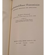 Mechanical Power Transmission by Douglas C. Greenwood (1962 HC w/o DJ) - £124.70 GBP
