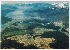 Postcard Aerial View Kitimat British Columbia BC The Aluminum City - $3.95