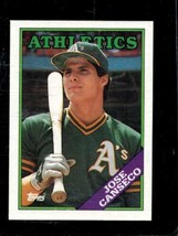 1988 Topps #370 Jose Canseco Nmmt Athletics *X87748 - £2.69 GBP