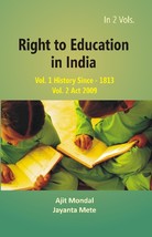 Right to Education in India Volume Vol. 2nd [Hardcover] - £20.72 GBP
