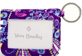 Nwt Vera Bradley Batik Leaves Campus Double Id Case - £13.98 GBP