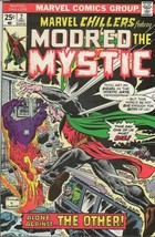 Marvel Chillers #2 ORIGINAL Vintage 1976 Marvel Comics Modred Mystic - £16.06 GBP