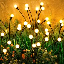 ASMAD Solar Garden Lights 4 Pack 32 LED Solar Outdoor Lights Outdoor Decorations - $83.98