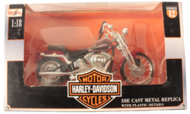 Maisto 1:18 Harley-Davidson Series 12 2001 FXSTS Springer Softail Motorc... - €11,36 EUR