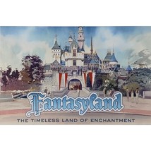 Disneyland Postcard Sleeping Beauty Castle D23 65 Years of Disney Theme Parks - $9.90