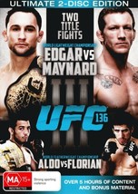 UFC 136 Edgar vs Maynard III DVD | Region 4 - £11.06 GBP