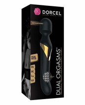 DUAL MOTOR ORGASMS WAND SILICONE MASSAGER RECHARGEABLE VIBRATOR - £64.72 GBP