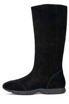 Jeffrey Campbell Endurance Black Suede Flat boots size 10 NEW $325 - £73.96 GBP