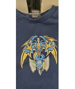 Top Heavy Dragon Hoodie Sweatshirt Size XL Realm Of Fire Black Blue  - $13.67 CAD