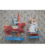 2 Very Rare Vintage Lil Stuff by Holly Hobbie Collectibles (#0298) - $759.79 MXN