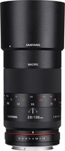 Samyang 100Mm F2 Point 8 Ed Umc Full Frame Telephoto Macro Lens For Canon Ef - £416.10 GBP