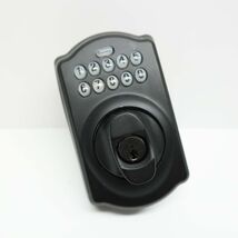 SCHLAGE BE365 CAM 622 Keypad Electronic Deadbolt, Matte Black image 2