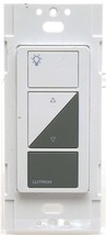 NEW Lutron Pico PX-2BRL-GWH-I01 GRAY/WHITE 2-Button Wired Raise/Lower Li... - $30.64