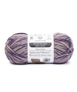 Loops &amp; Threads Impeccable Speckle Yarn, Purple Bark, 3 Oz., 160 Yards - £8.74 GBP