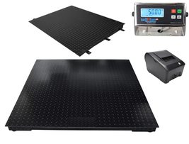 SellEton 60&quot; X 60&quot; (5&#39; X 5&#39;) Heavy Duty Floor Scale with Ramp &amp; Printer 1,000 lb - $2,447.06