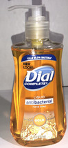 1ea DIAL COMPLETE GOLD LIQUID HAND SOAP WASH ANTIBACTERIA 7.5 OZ PUMP-SH... - £4.72 GBP
