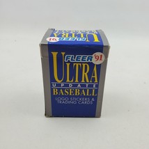 1991 Fleer Ultra Update Baseball Logo Stickers And Trading Cards 120 Cards - £5.09 GBP