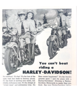 1948 Harley Davidson Motorcycle Advertisement Transportation Vintage F15U1 - $41.01 CAD