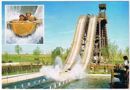 Postcard Canada&#39;s Wonderland Zumba Flume Toronto Ontario - £3.11 GBP