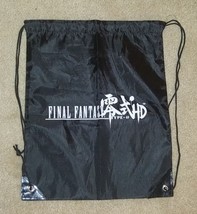 Final Fantasy Type-0 HD Canvas Drawstring Bag, Promo for PS Vita RPG Video Game - £11.75 GBP