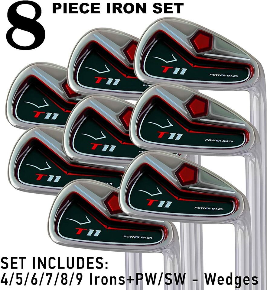 CUSTOM MADE MENS GRAPHITE GOLF CLUBS COMPLETE IRON OS 4-SW SET - $391.95