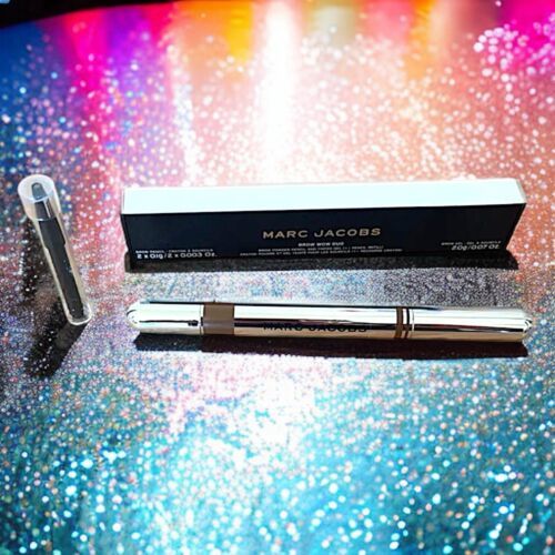 Primary image for Marc Jacobs Brow Wow Duo LIGHT BROWN 4 Eyebrow Pencil + Refill + Gel New In Box