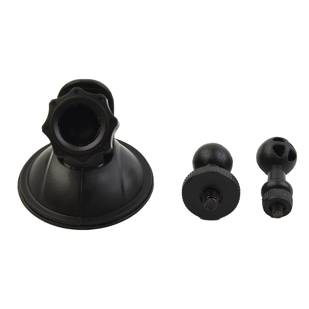 SWM Car DVR Suction Mount with Rotatable Screw Ball Head - $14.31
