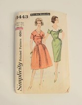 Simplicity 3443, Womens dress skirt sewing pattern, 1960&#39;s - £11.40 GBP