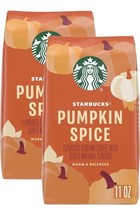 STARBUCKS Pumpkin Spice Flavored Ground Coffee 11oz - 2PK - BBD 1/2024 - £15.65 GBP
