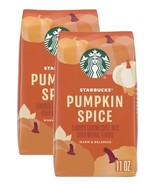 STARBUCKS Pumpkin Spice Flavored Ground Coffee 11oz - 2PK - BBD 1/2024 - £15.81 GBP