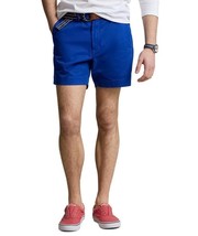New Polo Ralph Lauren Classic-Fit Stretch 6&quot; Chino Shorts Blue Variety S... - $59.99