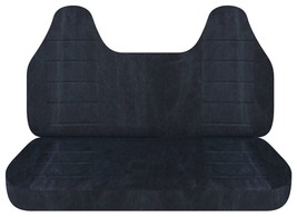 Canvas seat covers fits Ford F150 truck 1992-04 Front bench with Molded Headrest - £79.74 GBP