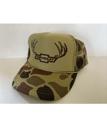 Vintage Chevrolet Hat Chevy Trucks Trucker Hat adjustable Camo Cap Hunti... - $18.71