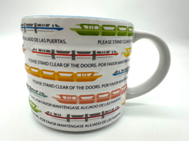 Disney Parks Monorail Please Stand Clear Of The Doors Ceramic Coffee Mug... - £21.46 GBP