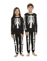 Kids unisex Skeleton Pajamas, Size 4, Snug Fit And Cozy. New With Tags A... - £13.44 GBP