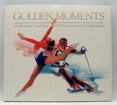 Golden Moments A Collection of Unites States 1984 Commemorative Olympic Issues - £10.25 GBP